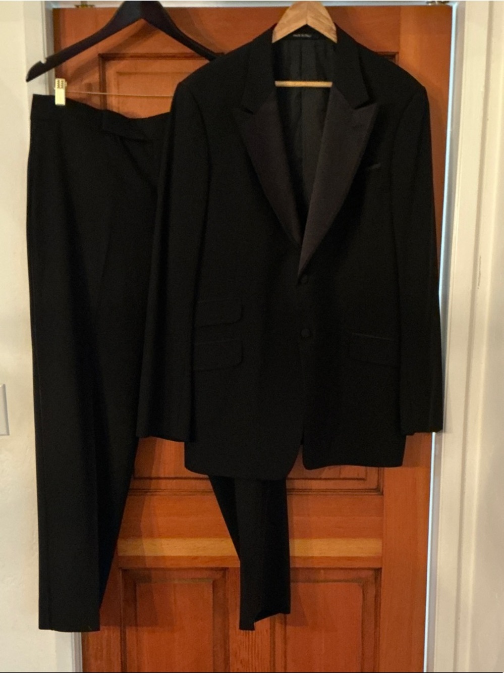 Armani Collezioni Men's Black Tuxedo Jacket & Trousers